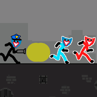 Stickman Huggy Escape
