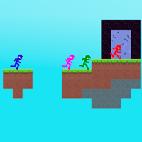 Stickman Party Parkour