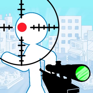 Stickman sniper : Tap to kill